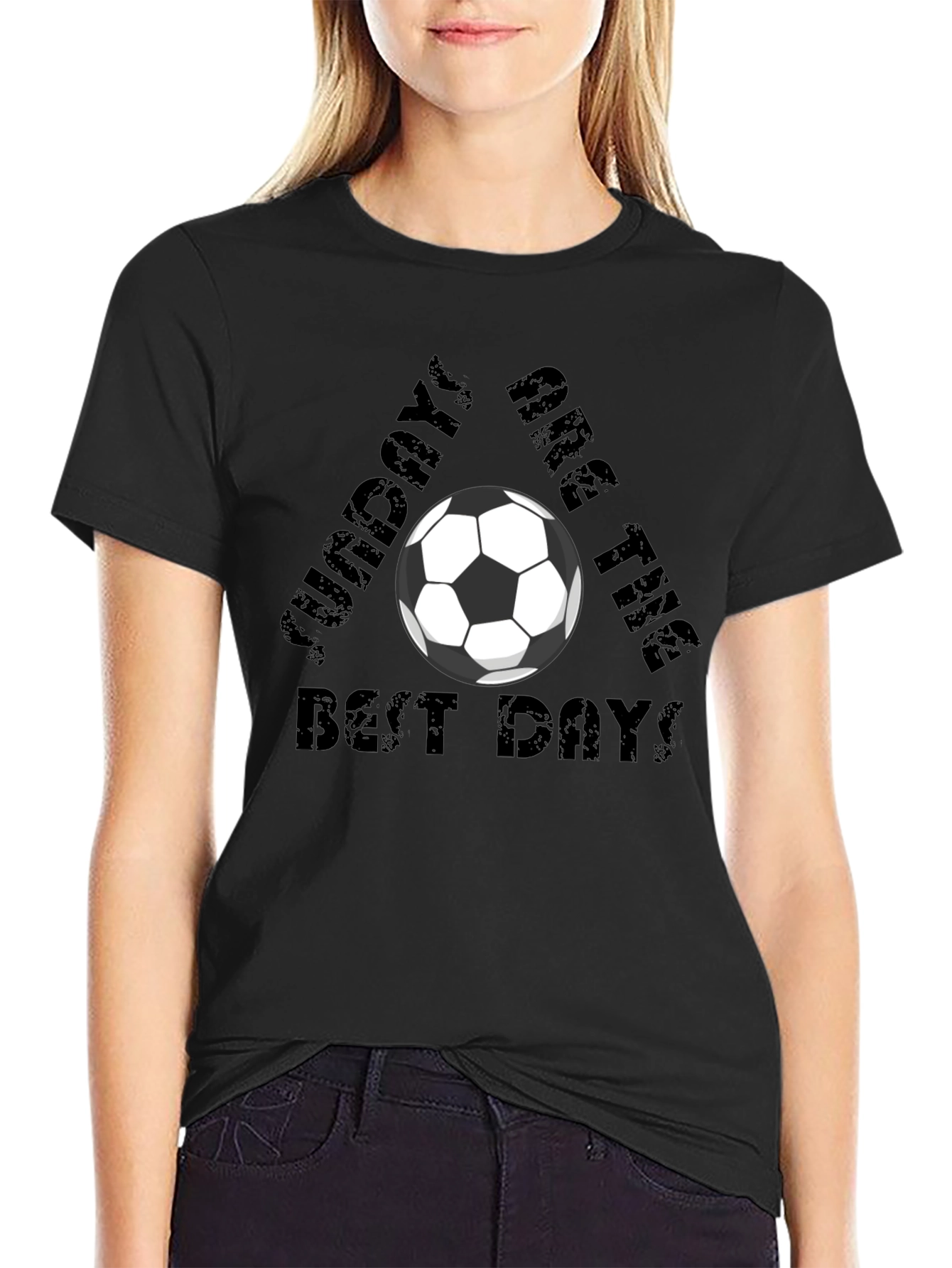 Sunday Soccer Best Days T-Shirt