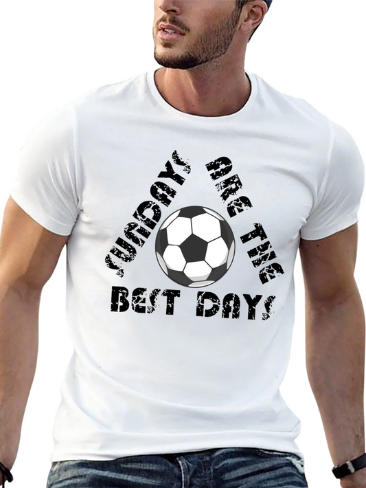 Sunday Soccer Best Days T-Shirt