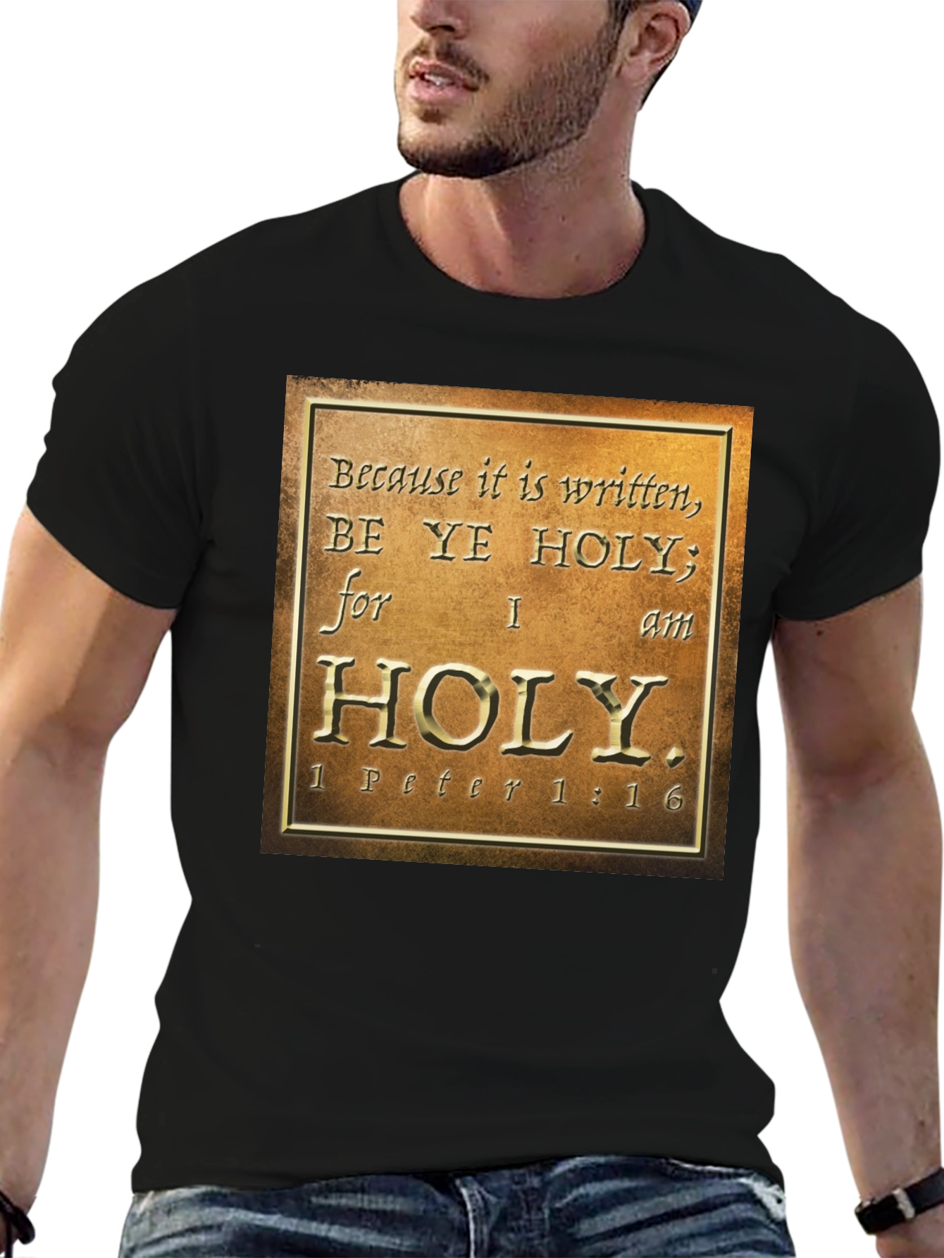 Be Ye Holy T-Shirt - Christian Verse