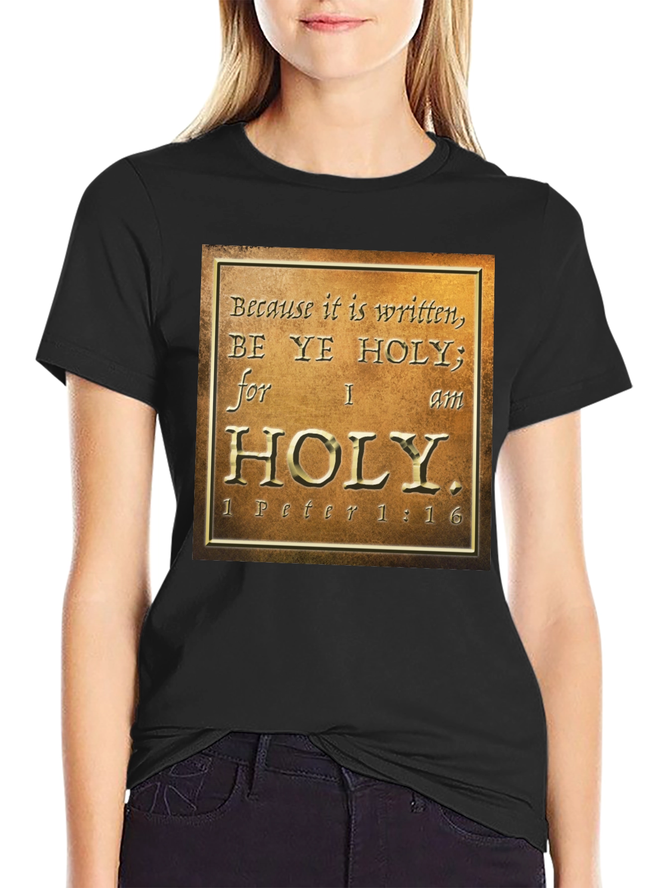 Be Ye Holy T-Shirt - Christian Verse
