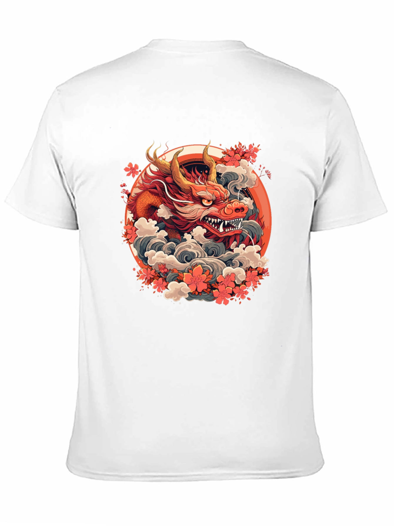 Dragon Graphic Tee - Stylish and Bold