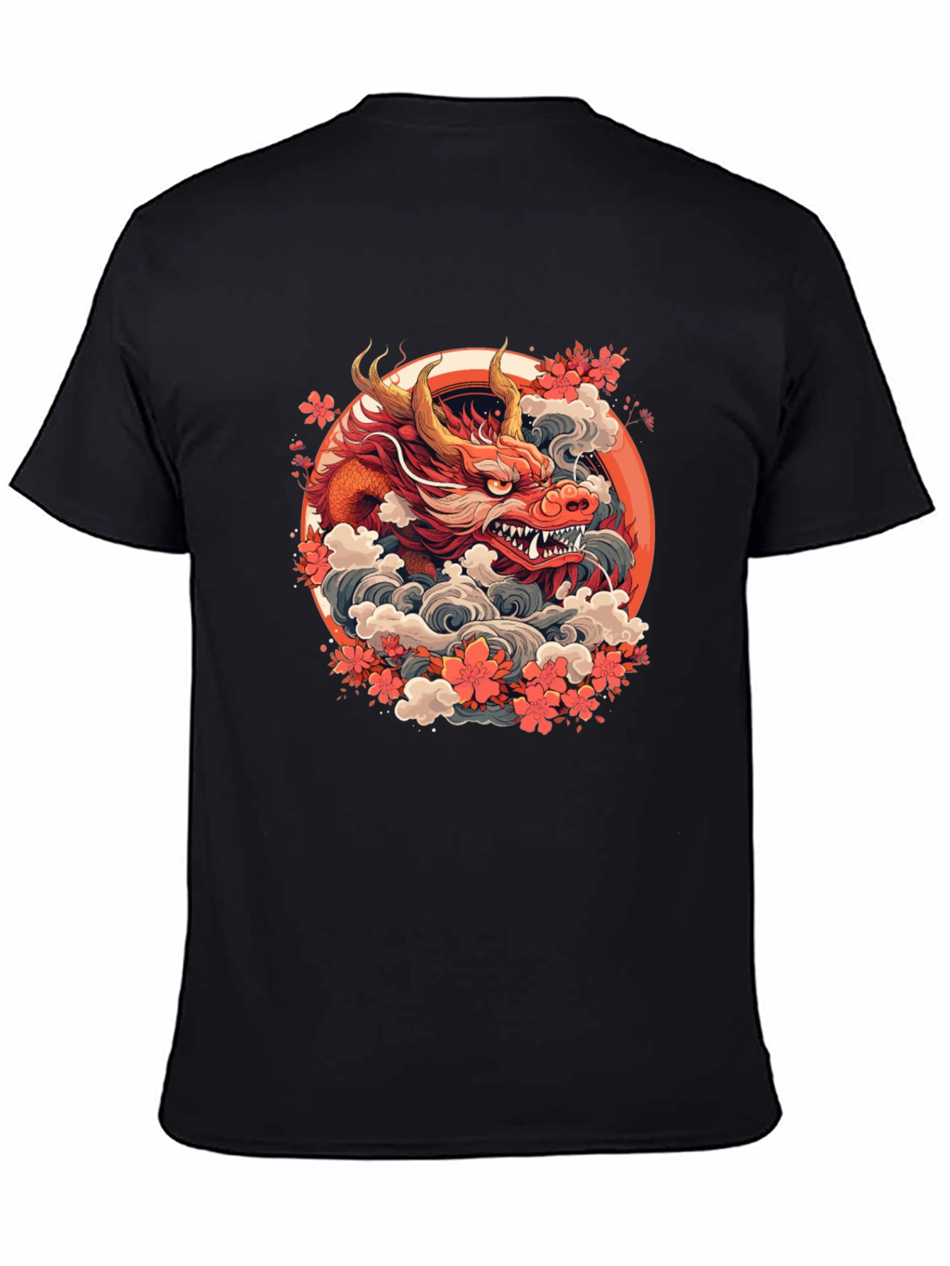 Dragon Graphic Tee - Stylish and Bold