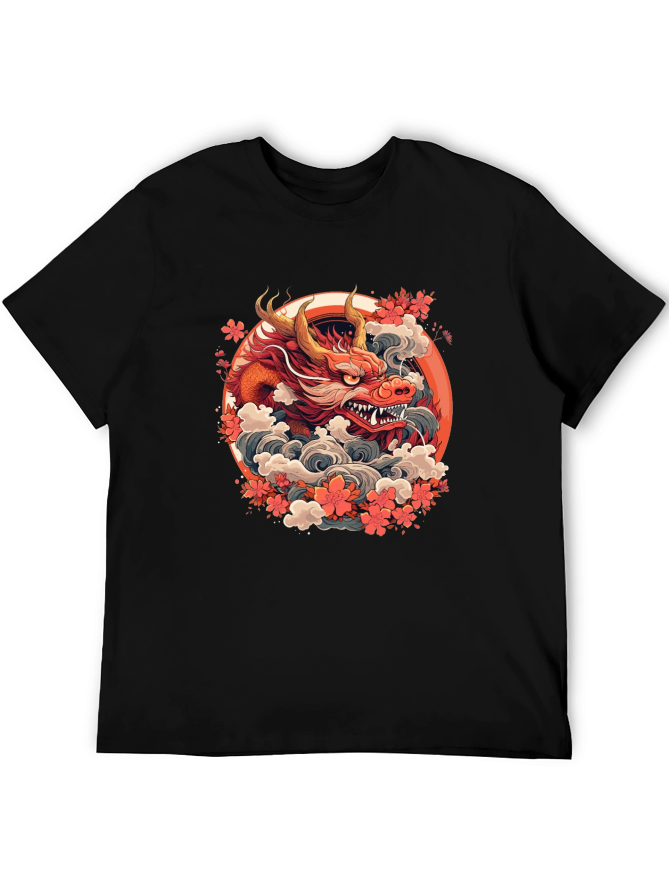Dragon Graphic Tee - Stylish and Bold