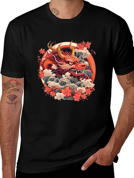 Dragon Graphic Tee - Stylish and Bold