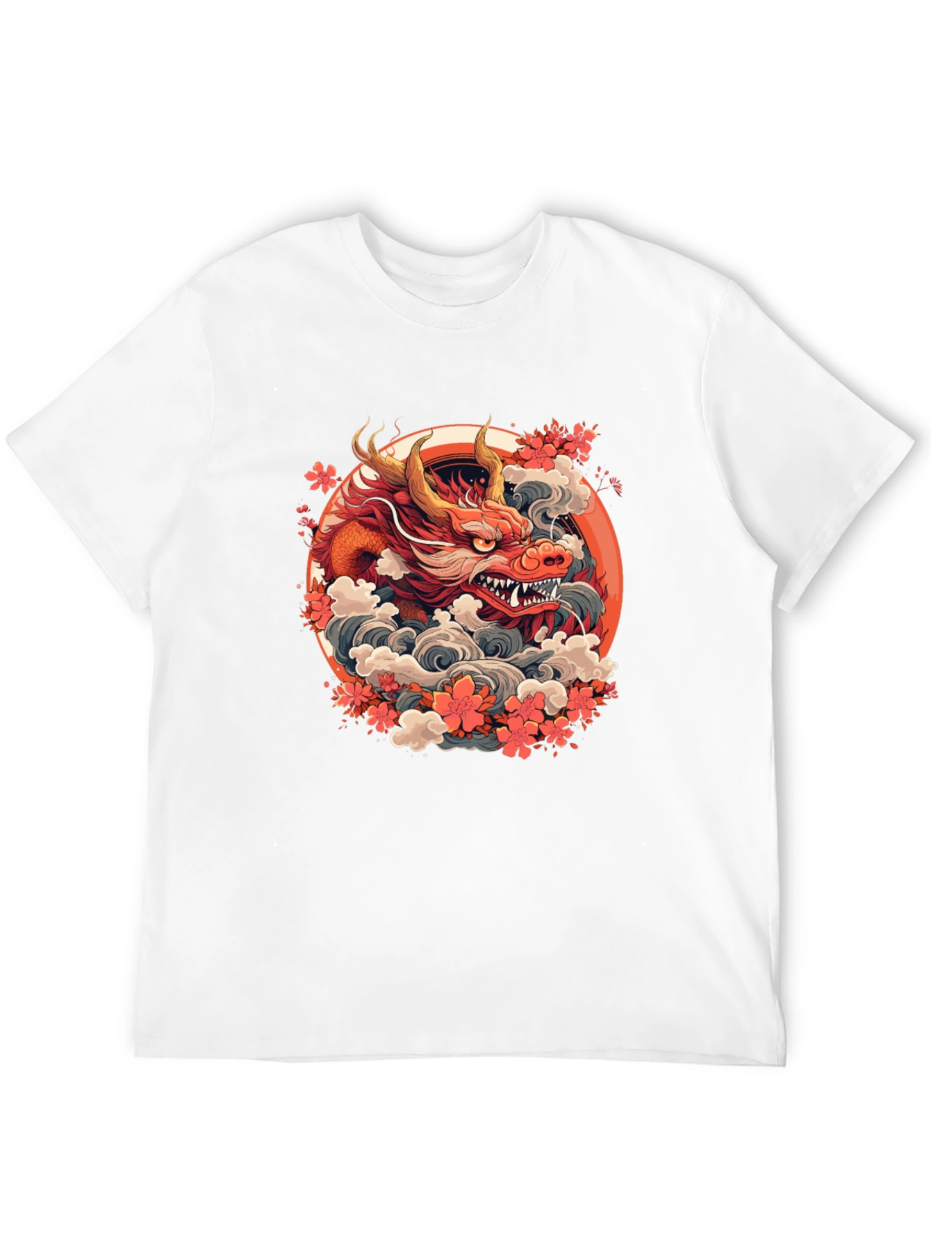 Dragon Graphic Tee - Stylish and Bold