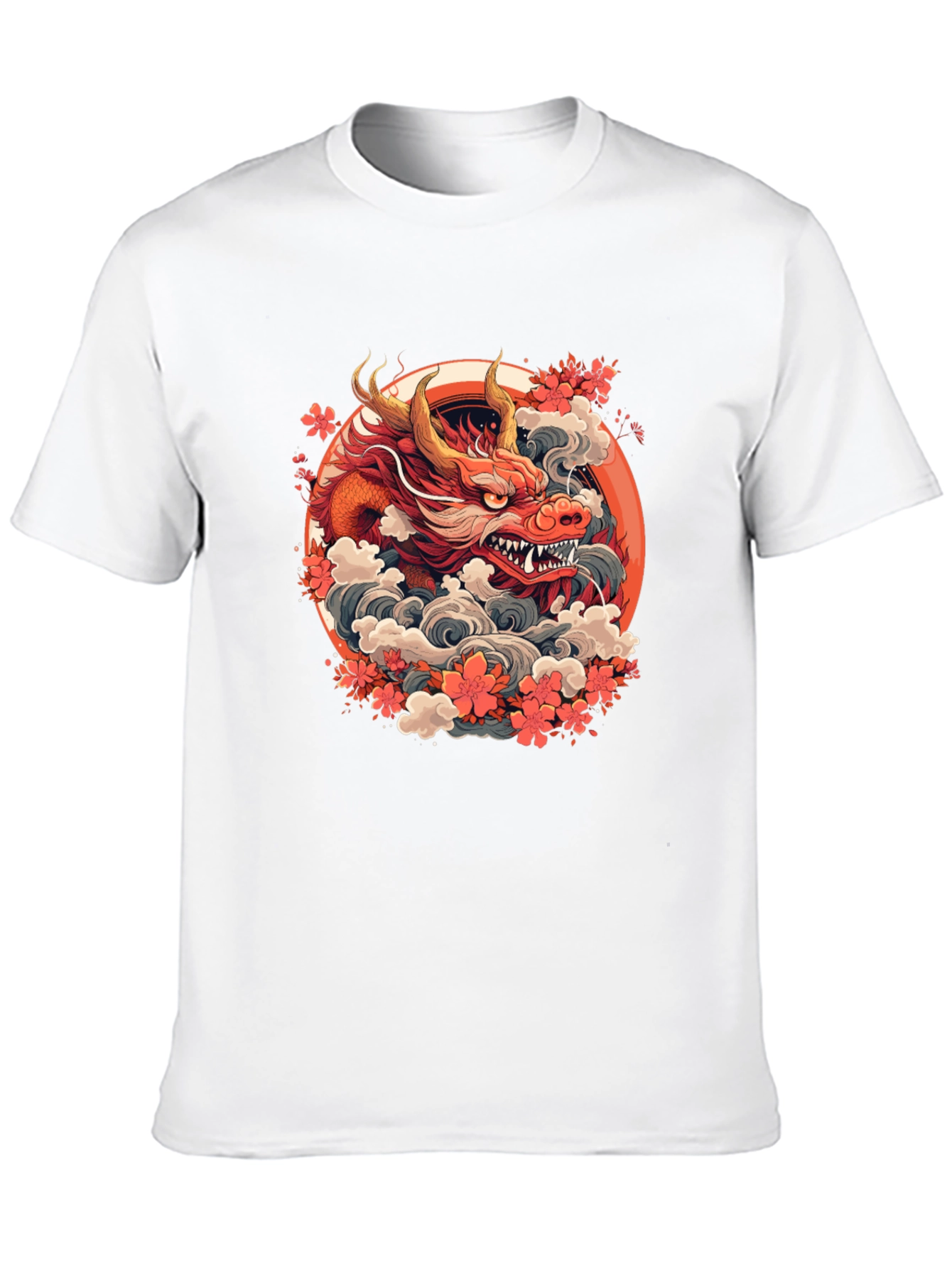 Dragon Graphic Tee - Stylish and Bold