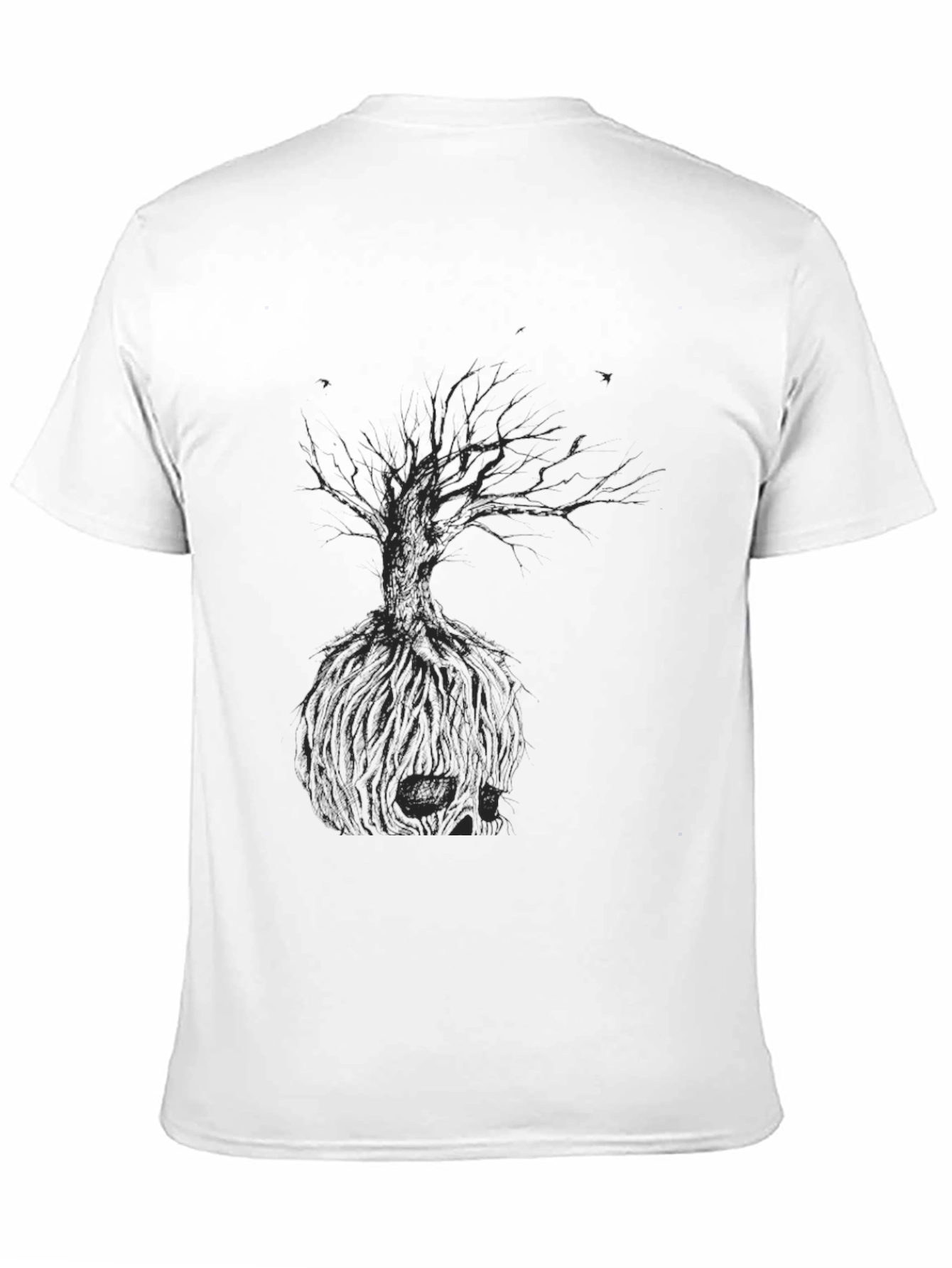 Black Tree Graphic Tee - Mens Casual Fit