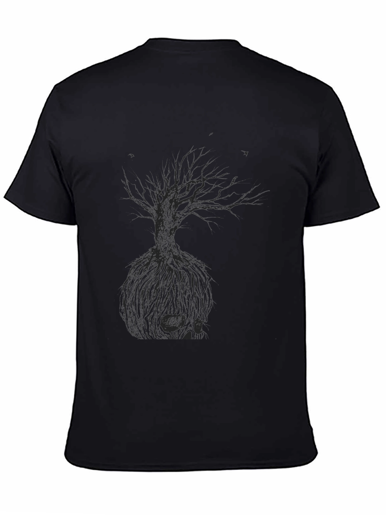 Black Tree Graphic Tee - Mens Casual Fit