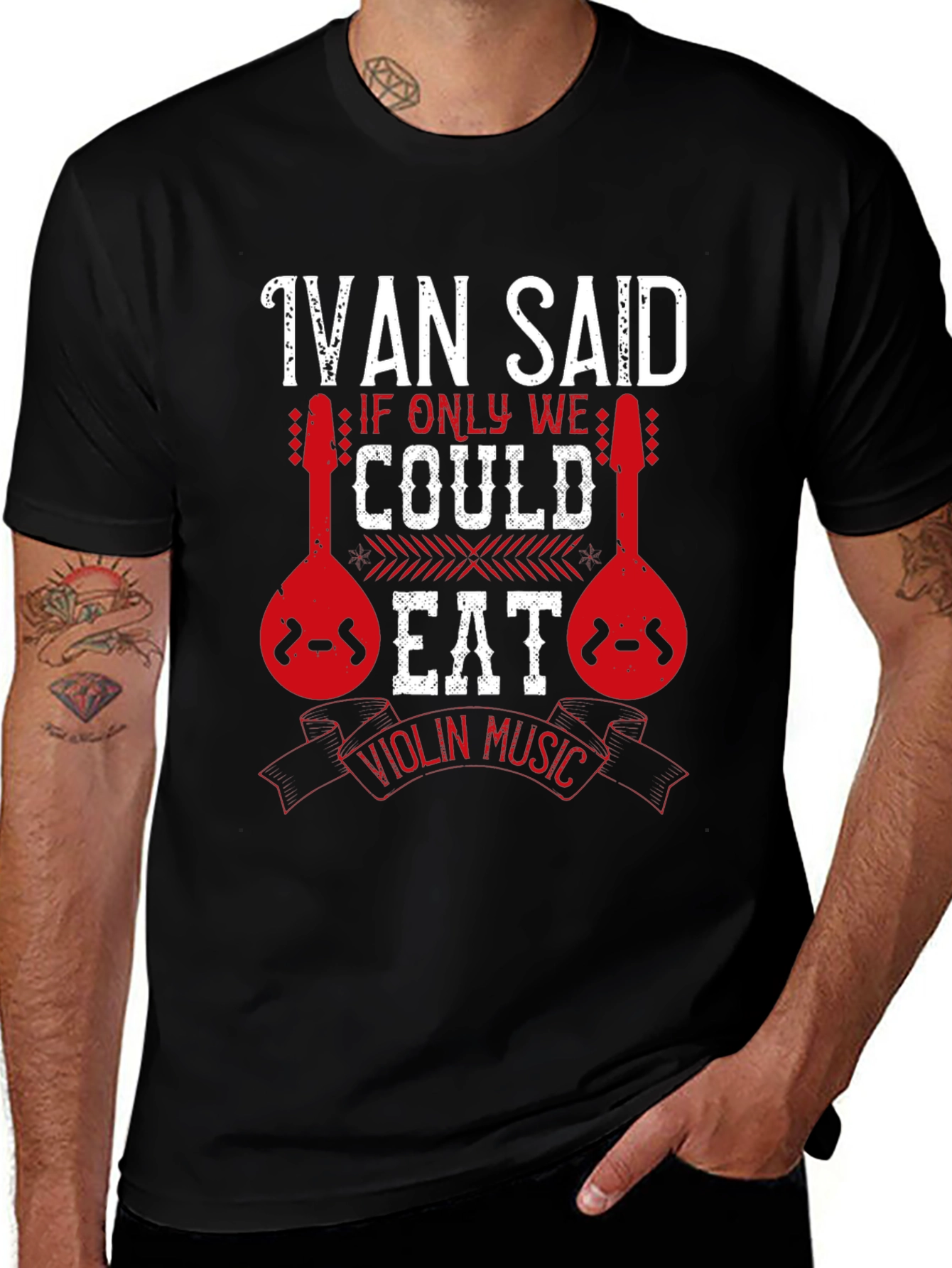 Ivan Said Violin Music T-Shirt