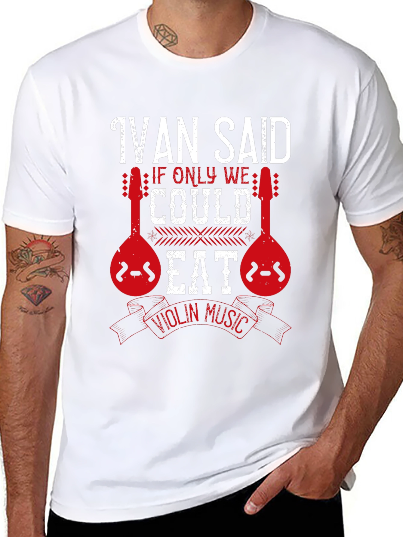 Ivan Said Violin Music T-Shirt