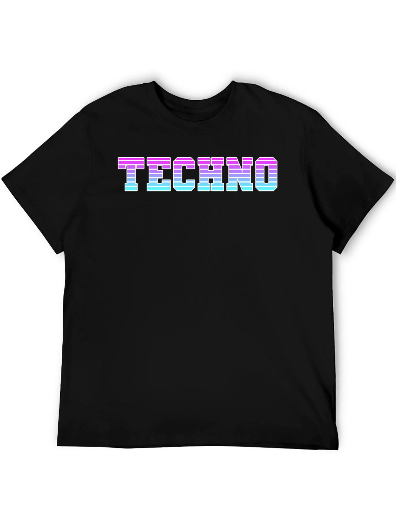 Retro Techno T-Shirt - 80s Style Rave Music Tee