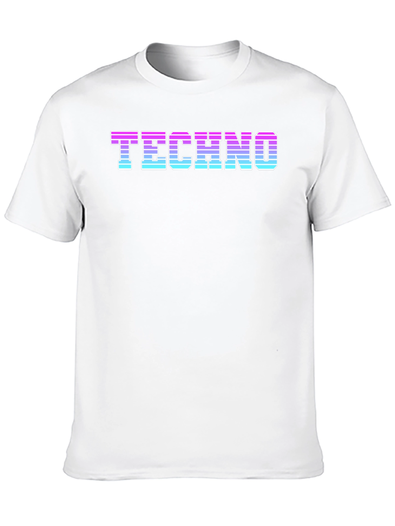 Retro Techno T-Shirt - 80s Style Rave Music Tee