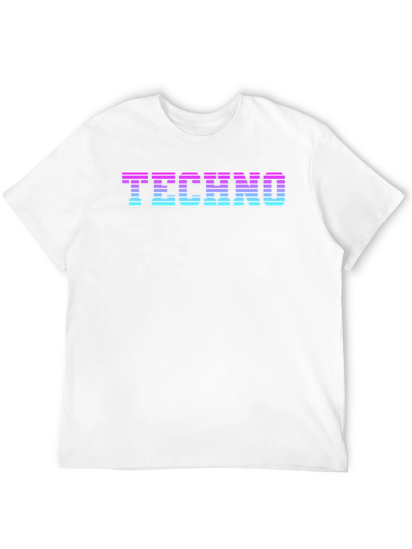 Retro Techno T-Shirt - 80s Style Rave Music Tee
