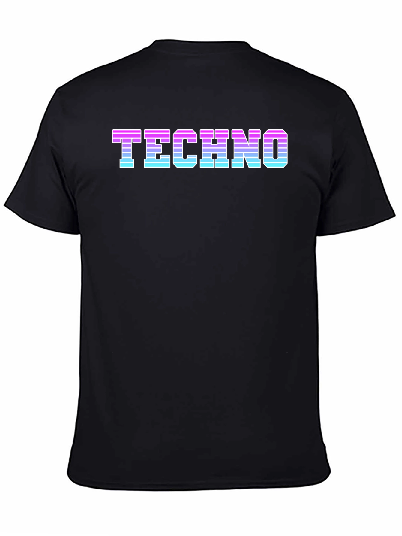 Retro Techno T-Shirt - 80s Style Rave Music Tee