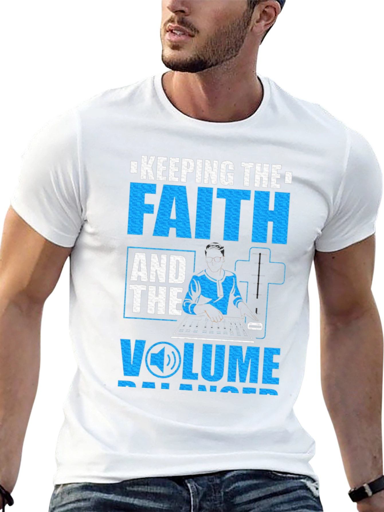 Keeping the Faith & Volume Balanced T-Shirt