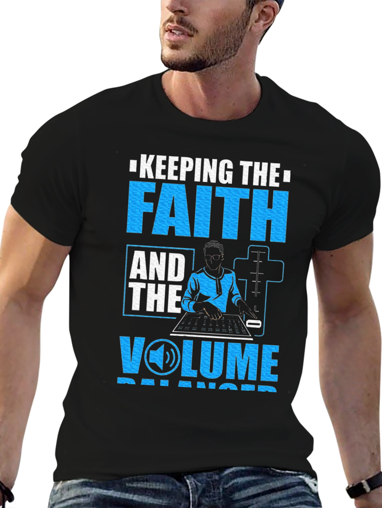Keeping the Faith & Volume Balanced T-Shirt