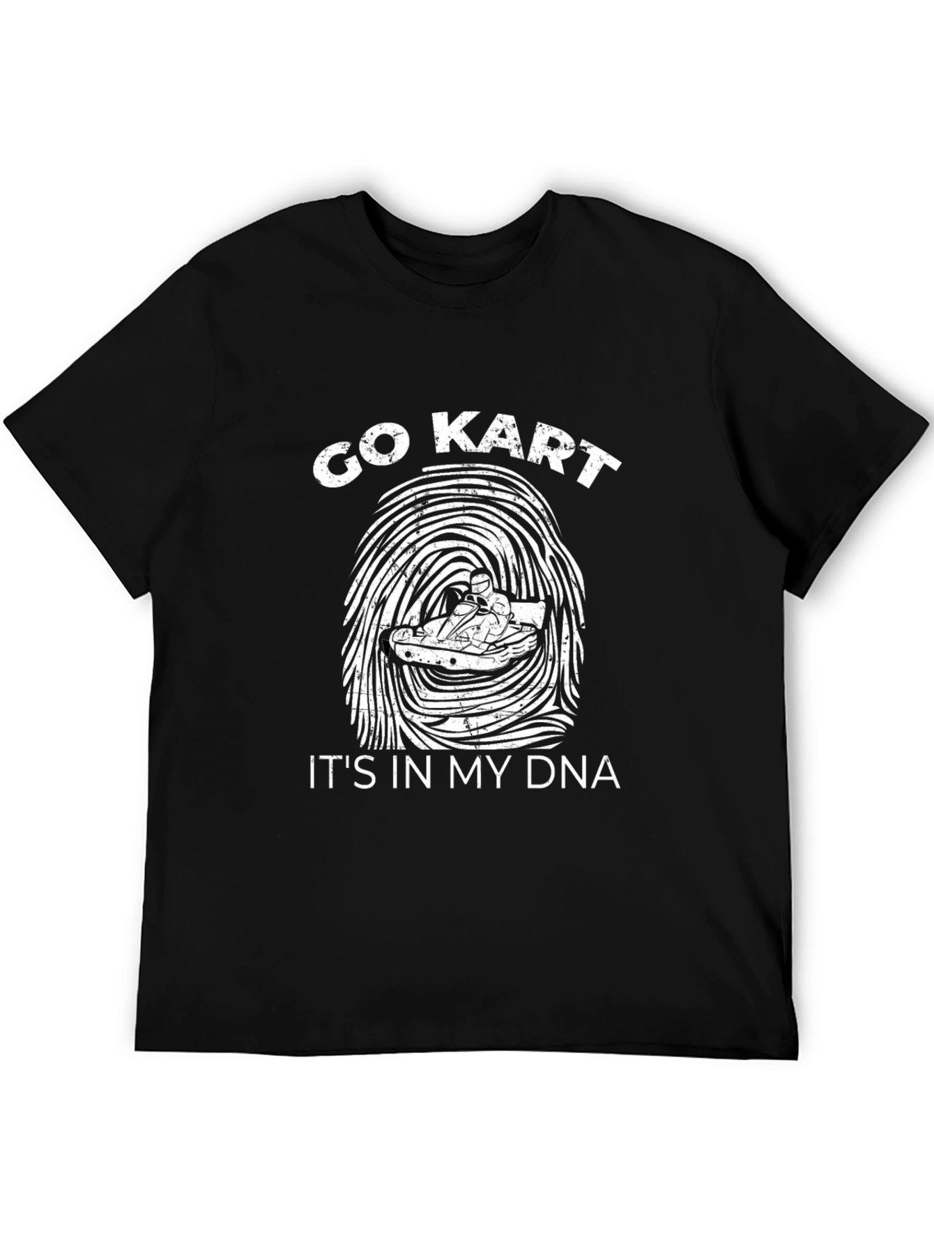 Go Kart DNA Black Graphic T-Shirt