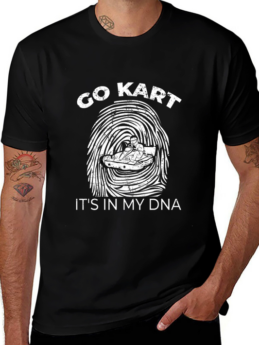 Go Kart DNA Black Graphic T-Shirt