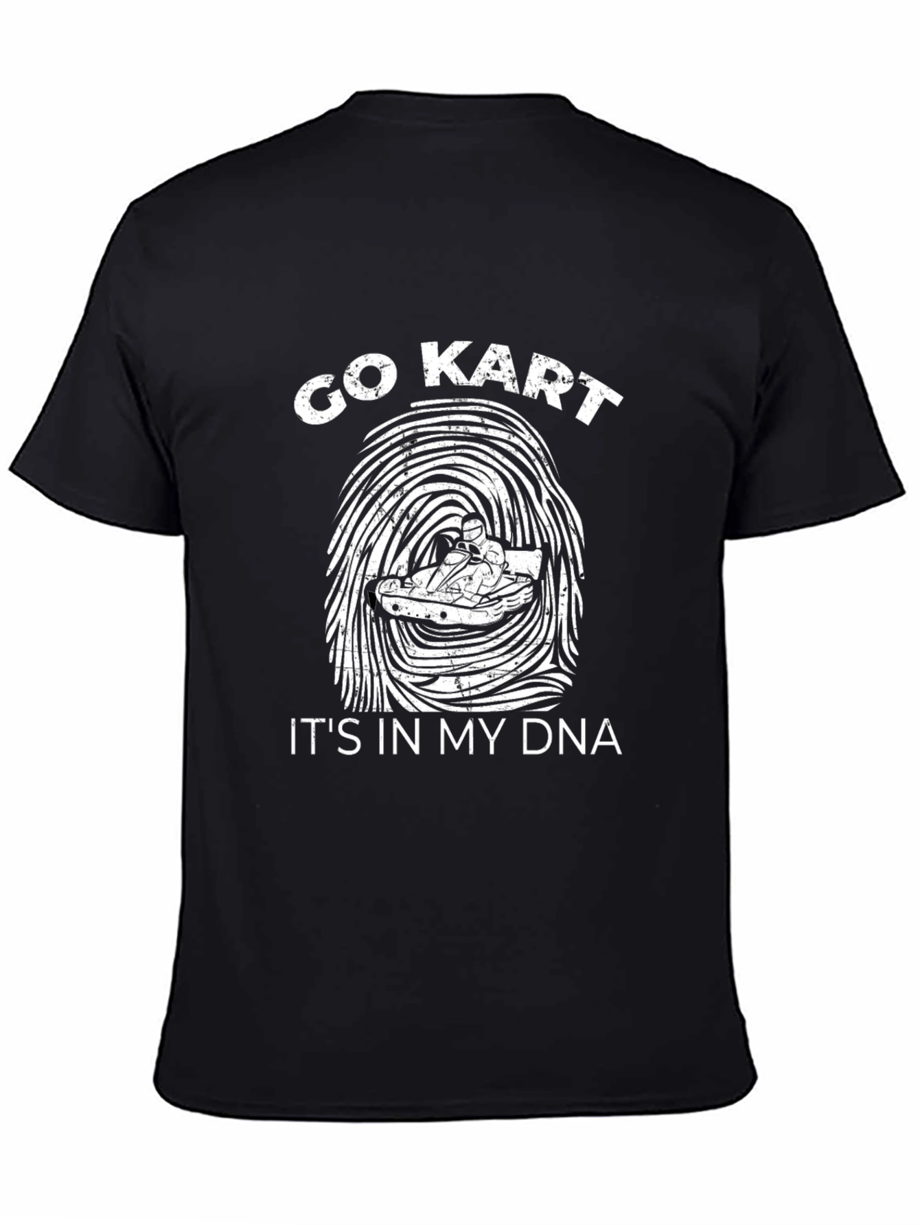 Go Kart DNA Black Graphic T-Shirt
