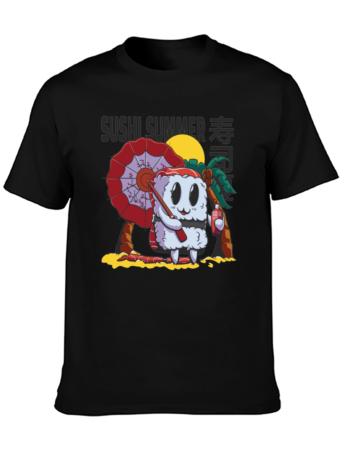 Sushi Summer Graphic T-Shirt