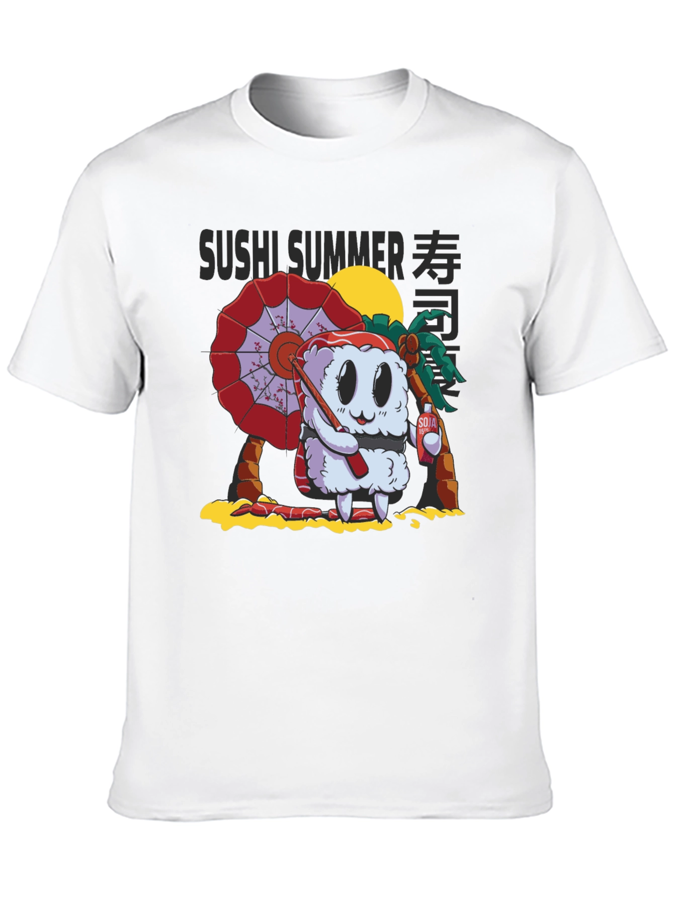 Sushi Summer Graphic T-Shirt