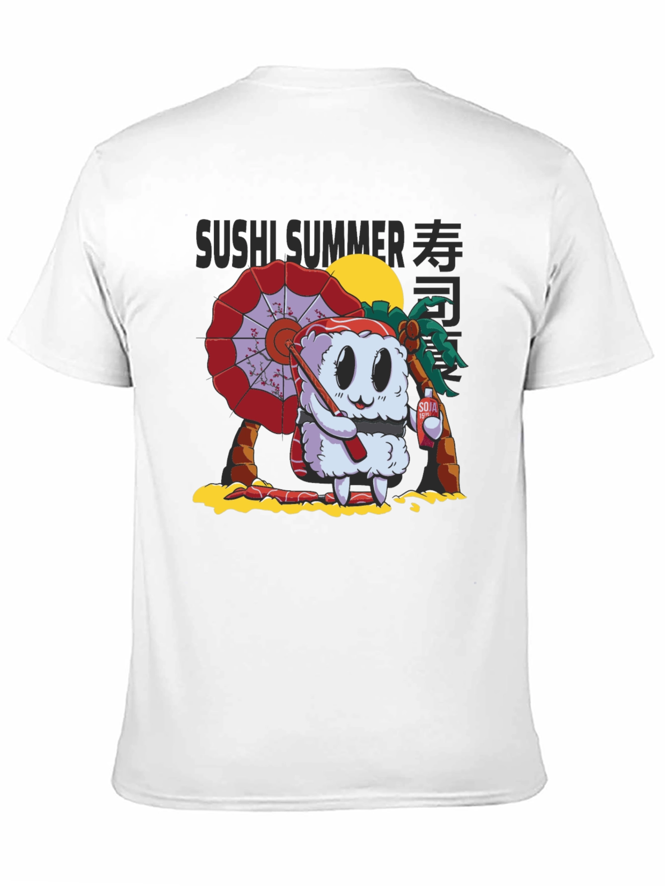 Sushi Summer Graphic T-Shirt