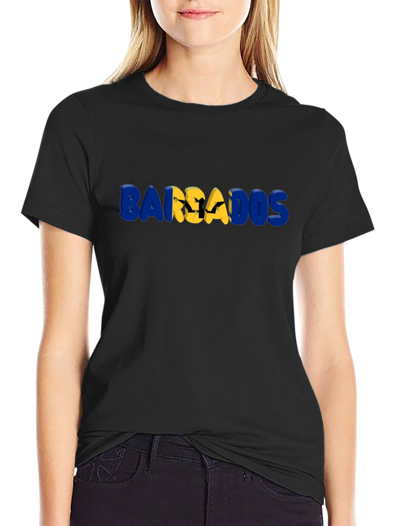 Barbados Flag T-Shirt - Unique Graphic Tee