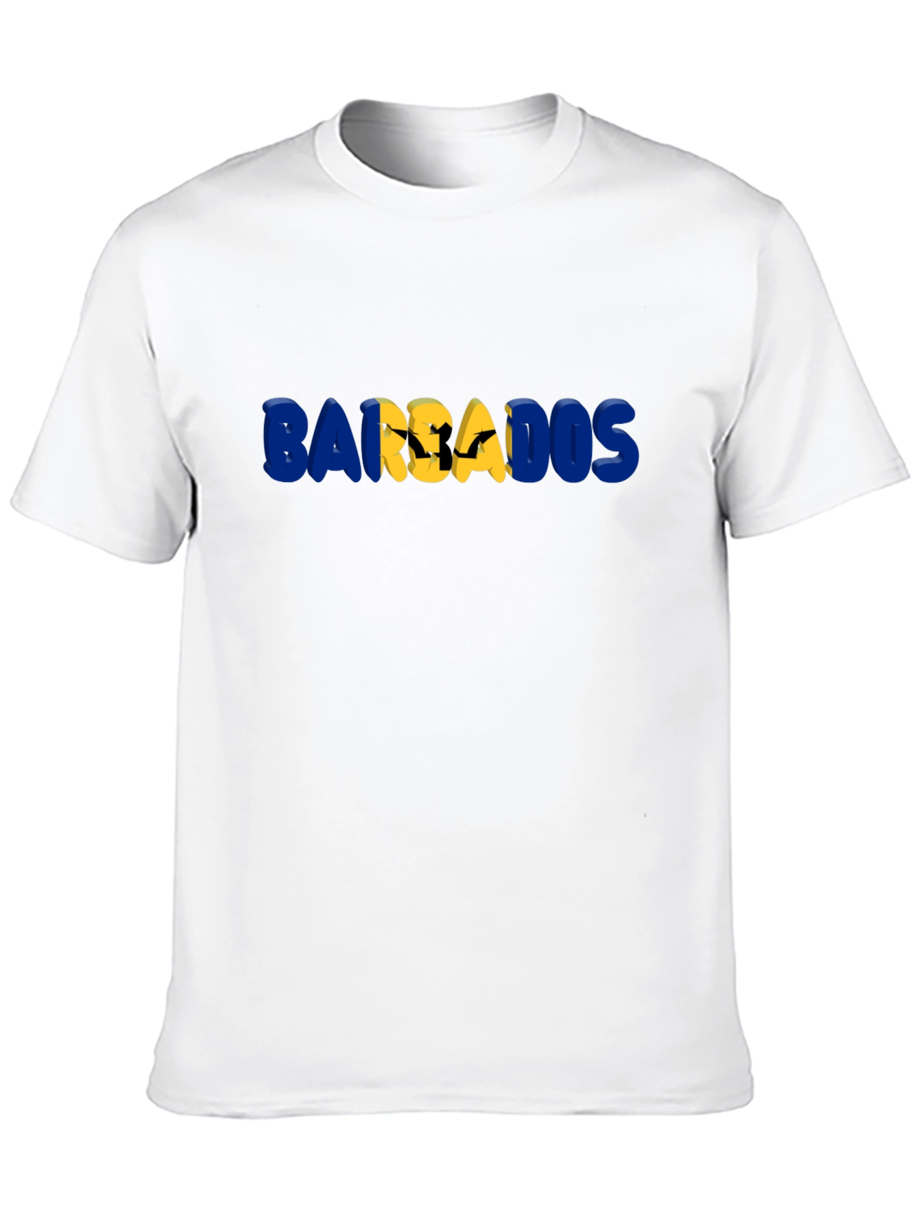 Barbados Flag T-Shirt - Unique Graphic Tee