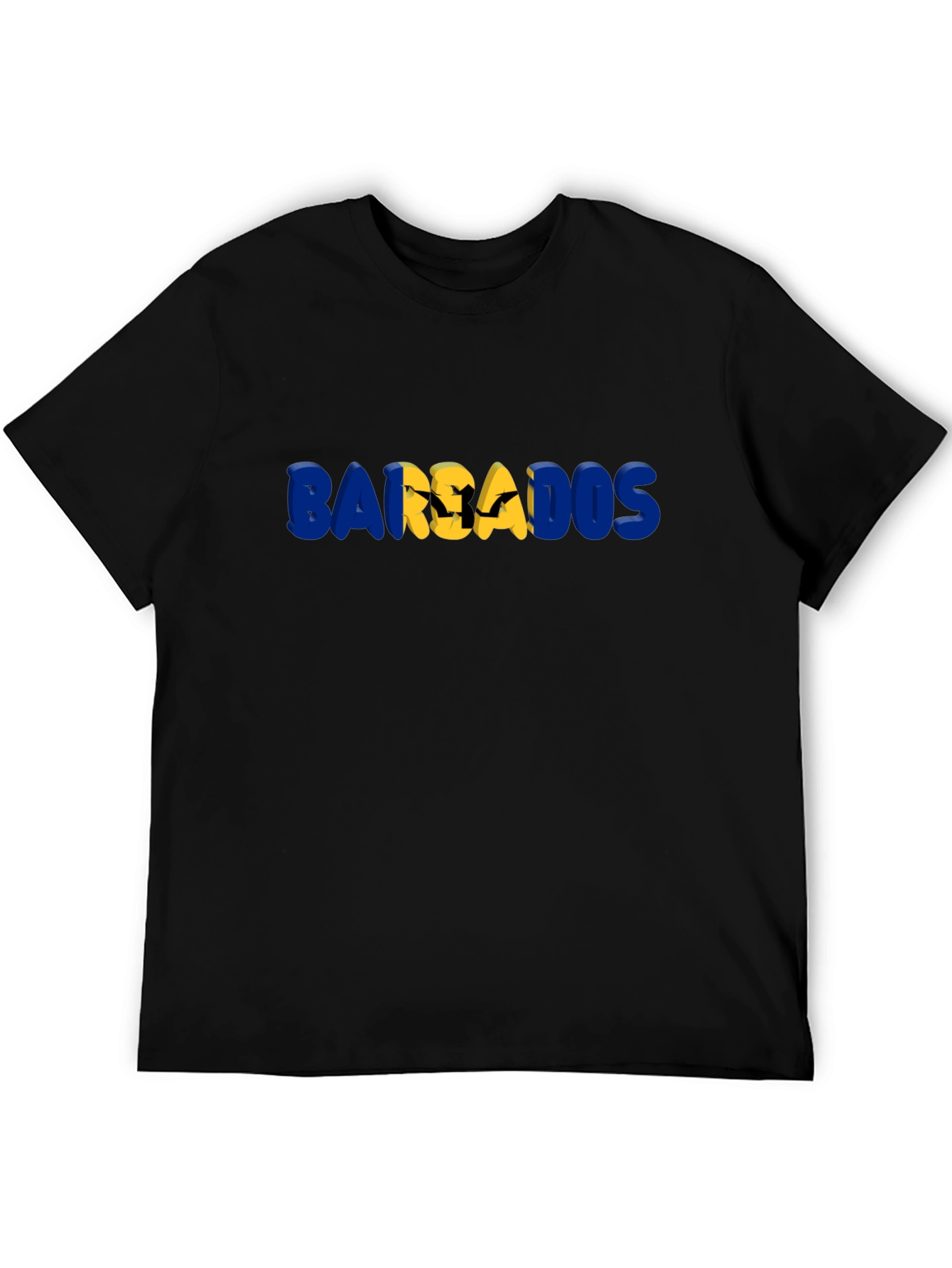Barbados Flag T-Shirt - Unique Graphic Tee
