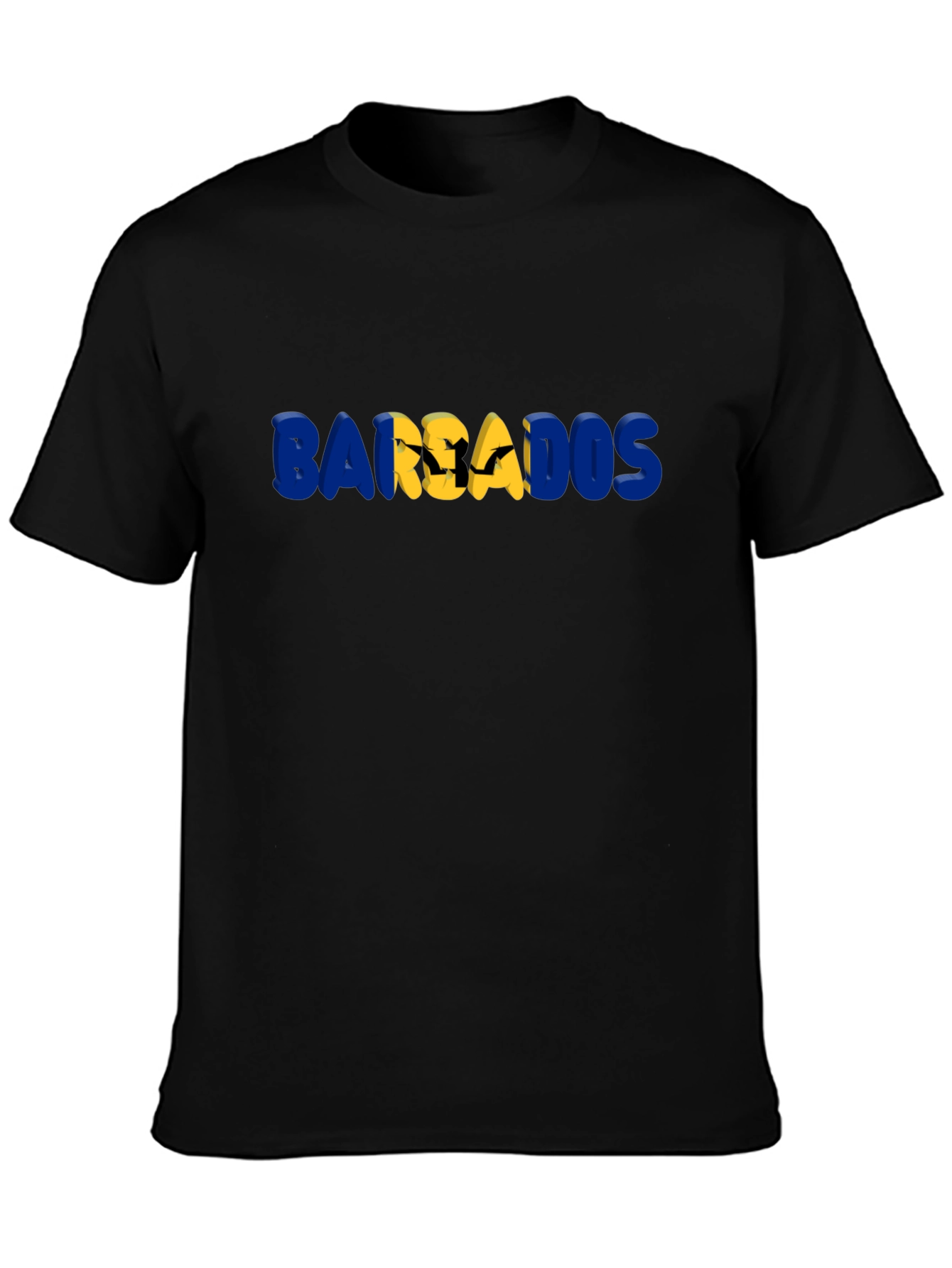 Barbados Flag T-Shirt - Unique Graphic Tee