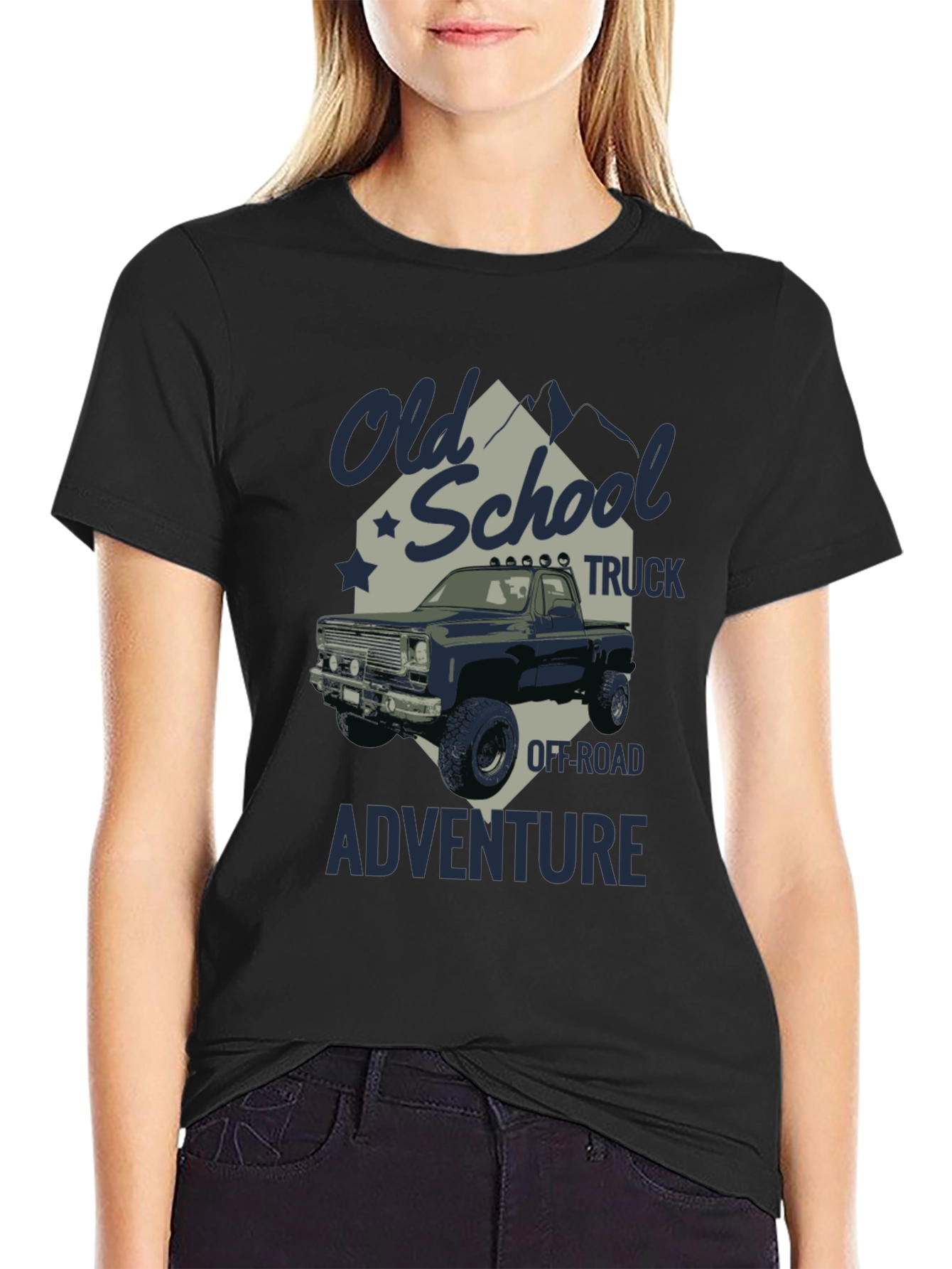 Old School Truck Adventure Graphic Tee
