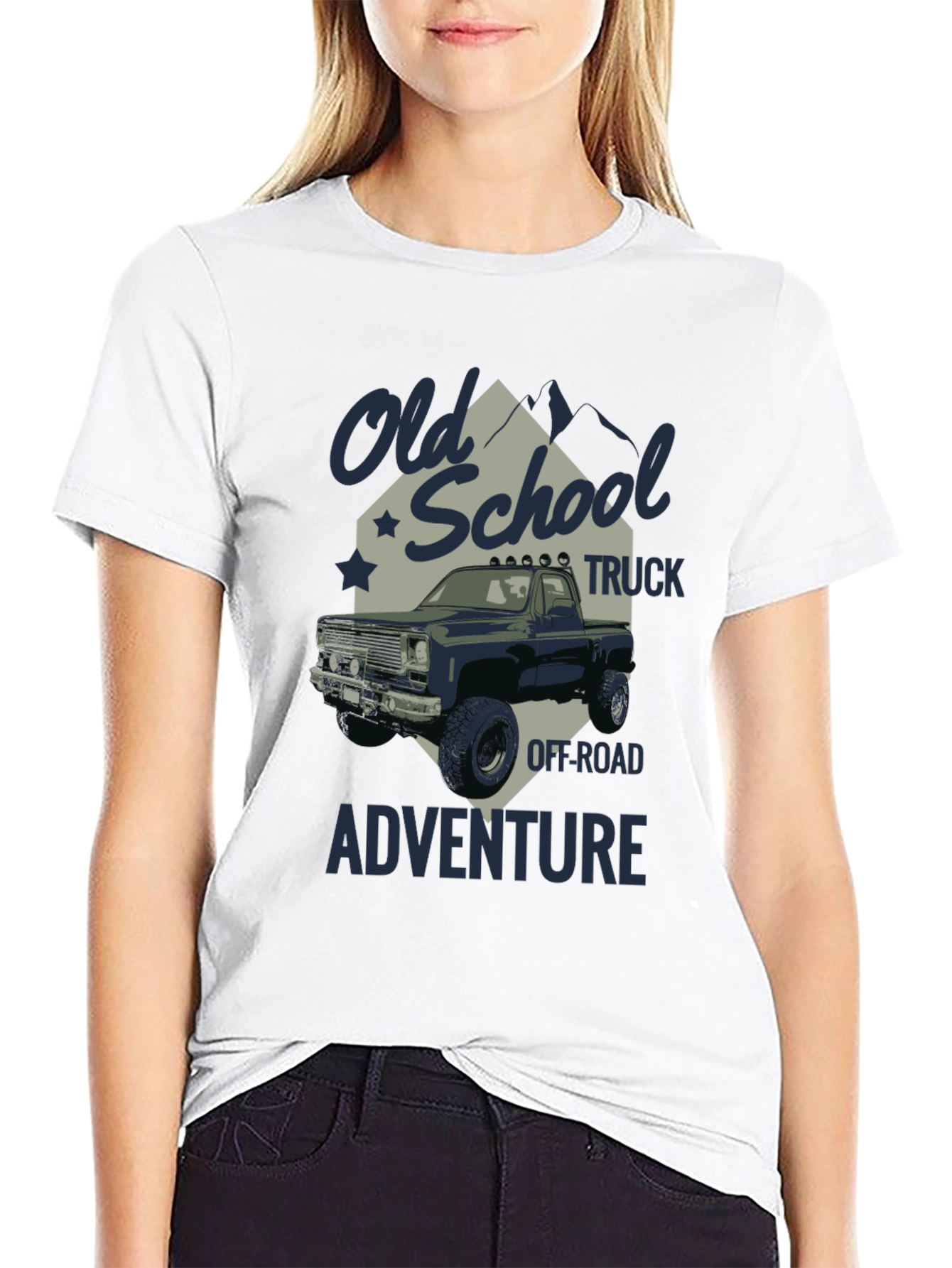 Old School Truck Adventure Graphic Tee