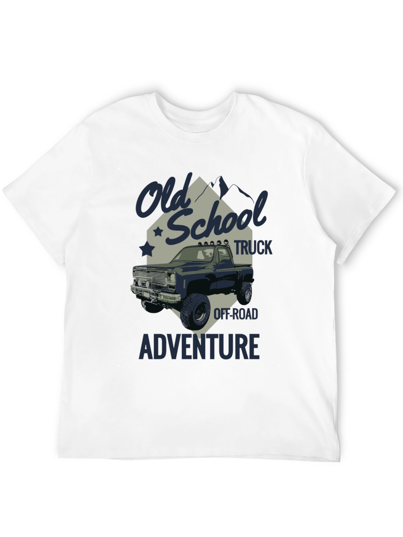 Old School Truck Adventure Graphic Tee