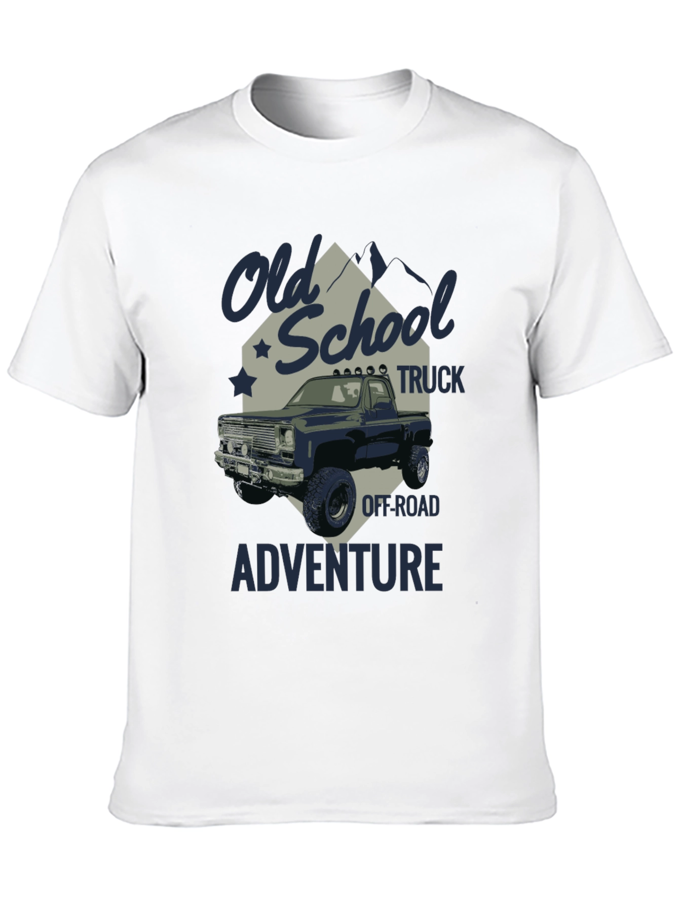 Old School Truck Adventure Graphic Tee
