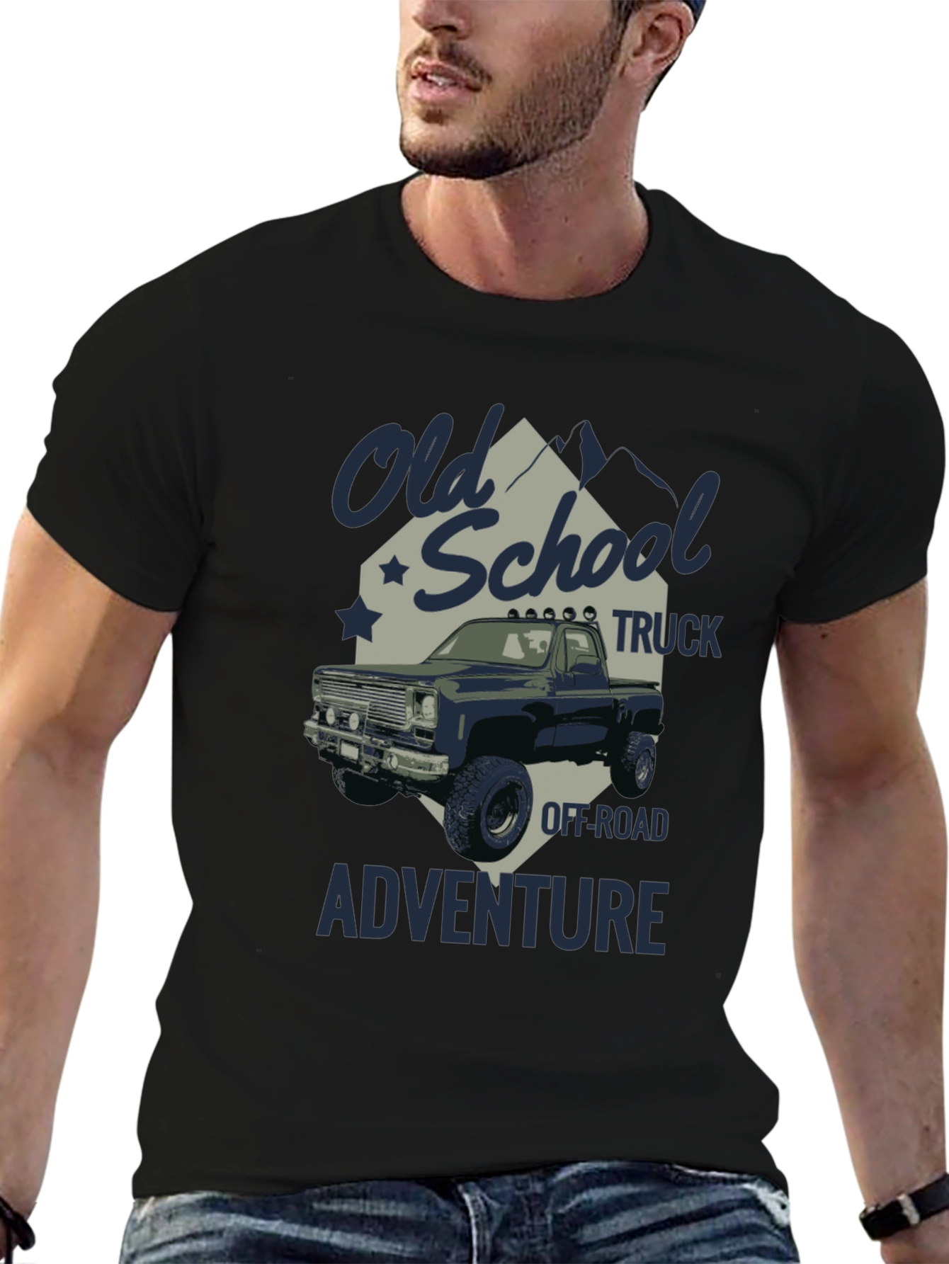 Old School Truck Adventure Graphic Tee
