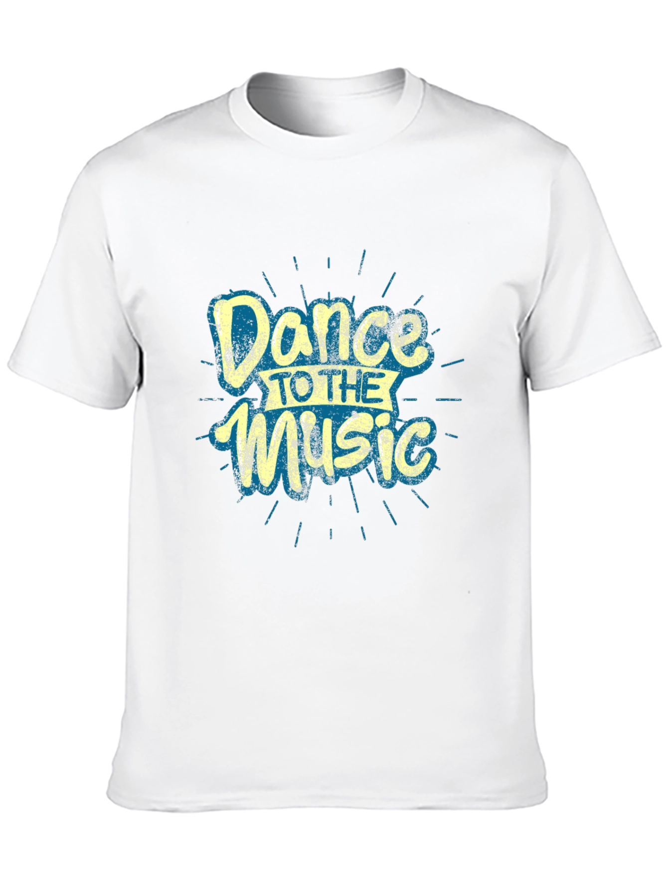 Dance to the Music Graphic Tee - Black