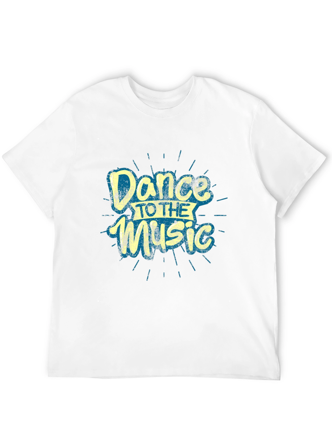 Dance to the Music Graphic Tee - Black