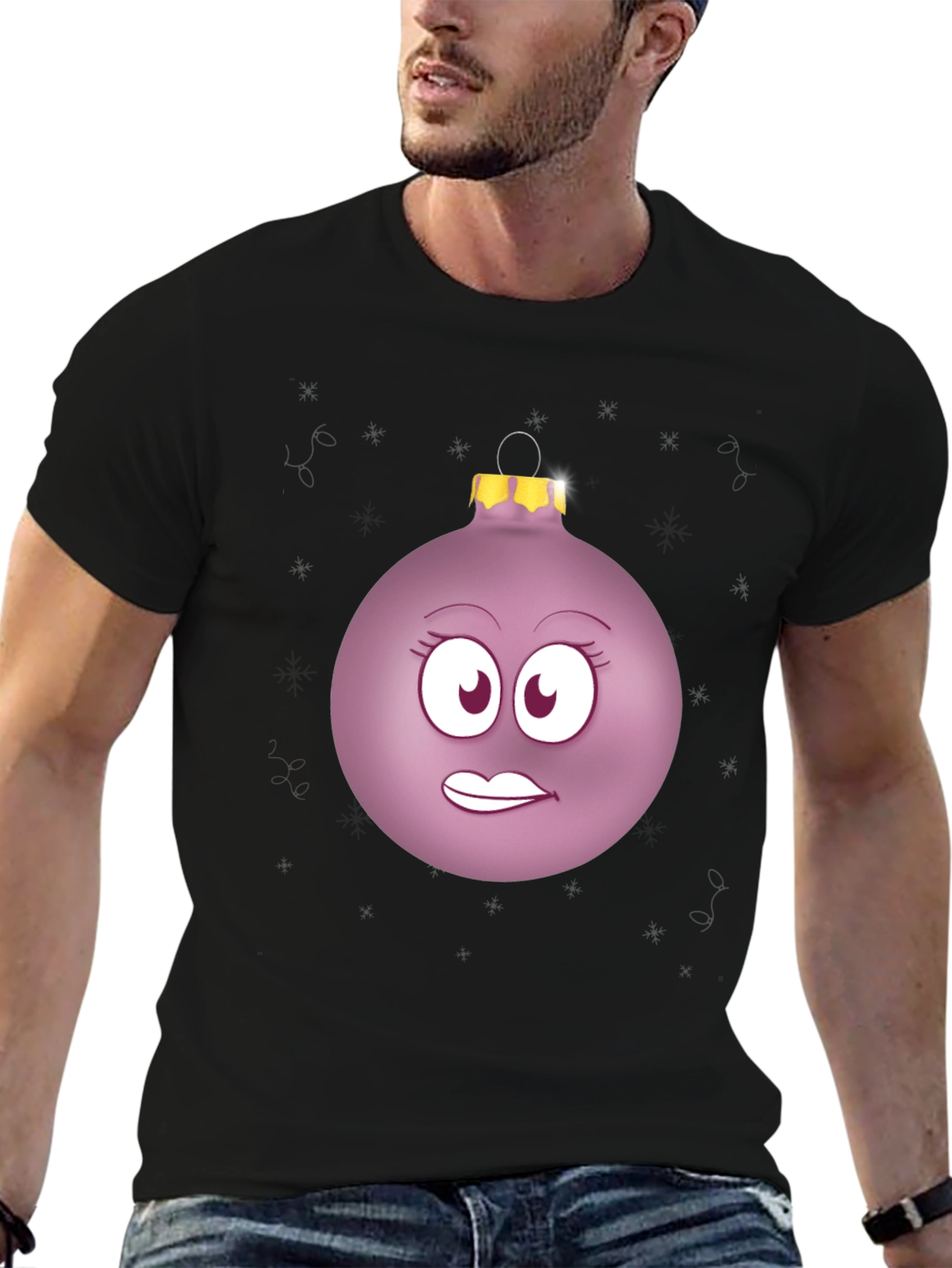 Funny Christmas Ornament Graphic Tee