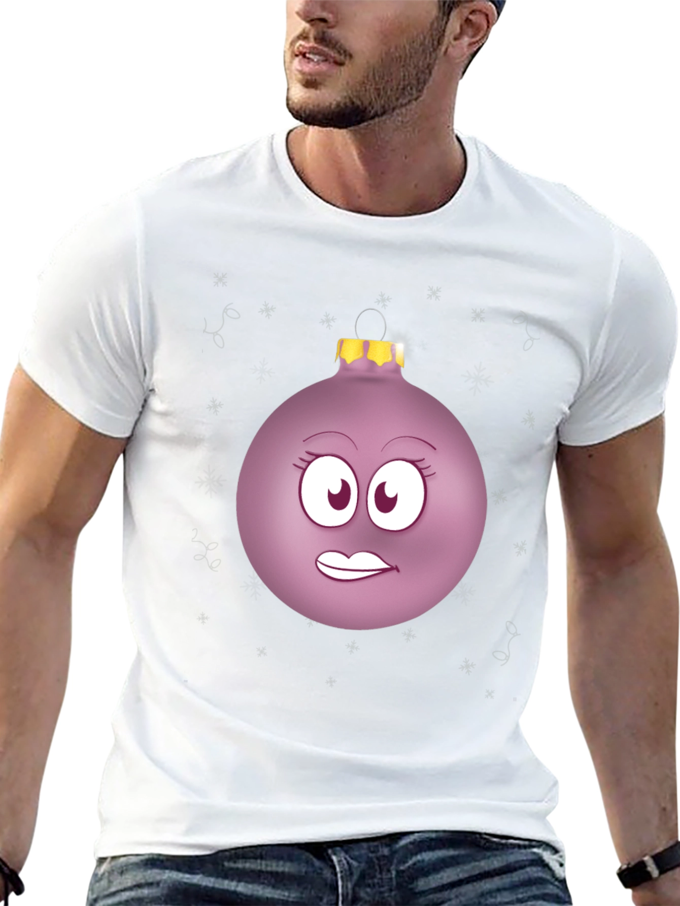 Funny Christmas Ornament Graphic Tee