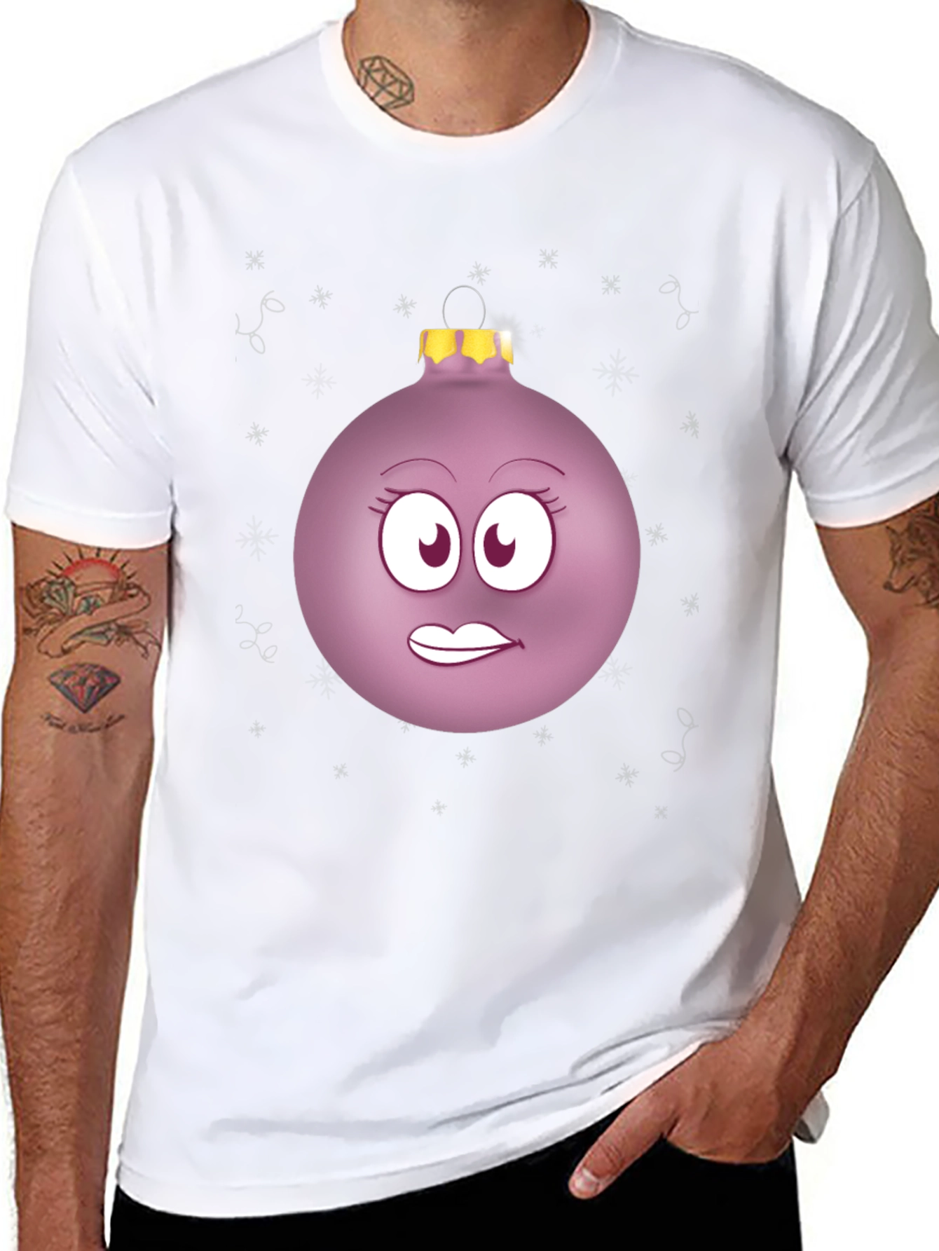 Funny Christmas Ornament Graphic Tee