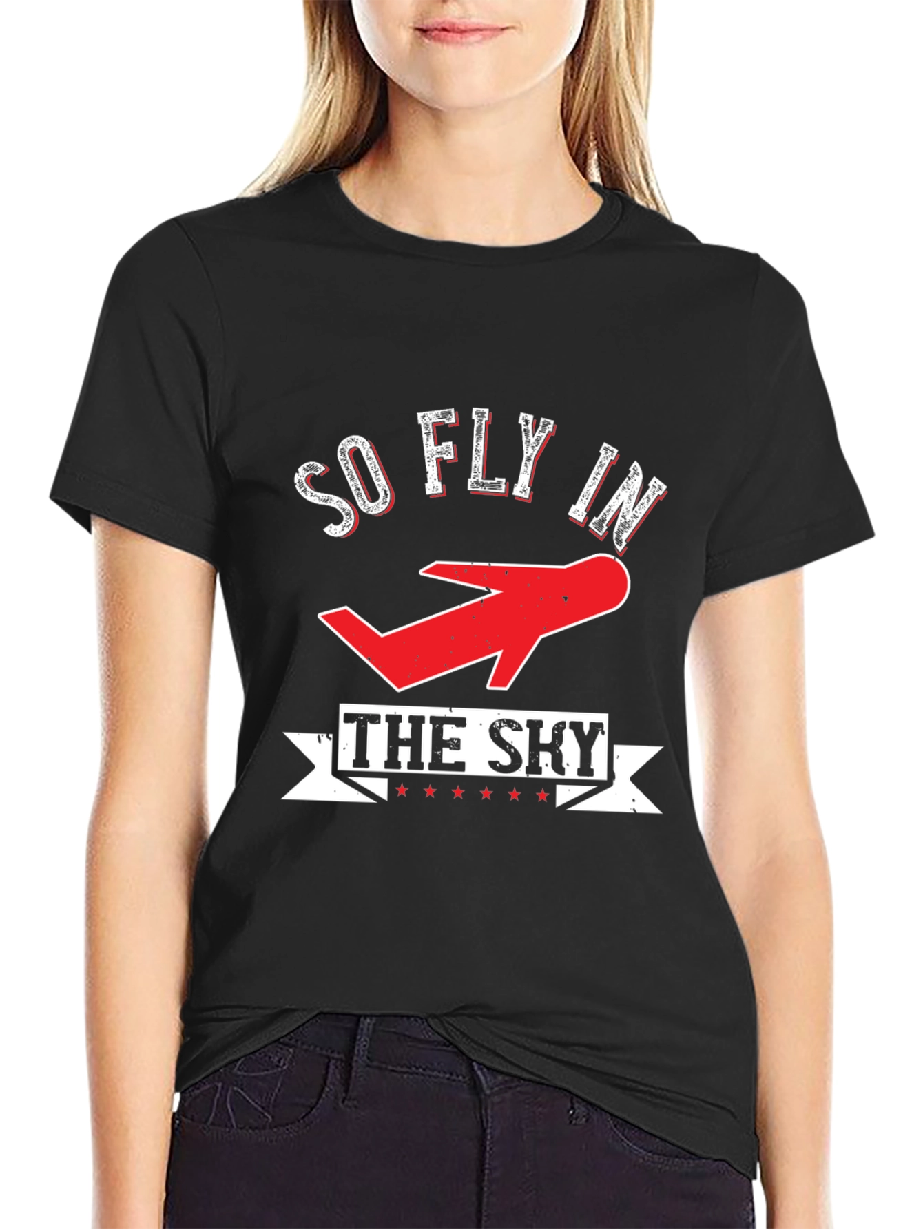 So Fly in the Sky Graphic T-Shirt