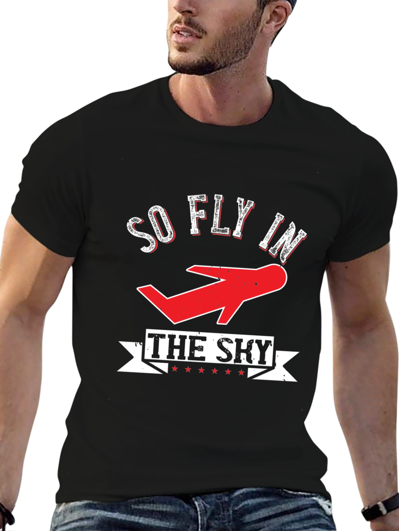 So Fly in the Sky Graphic T-Shirt