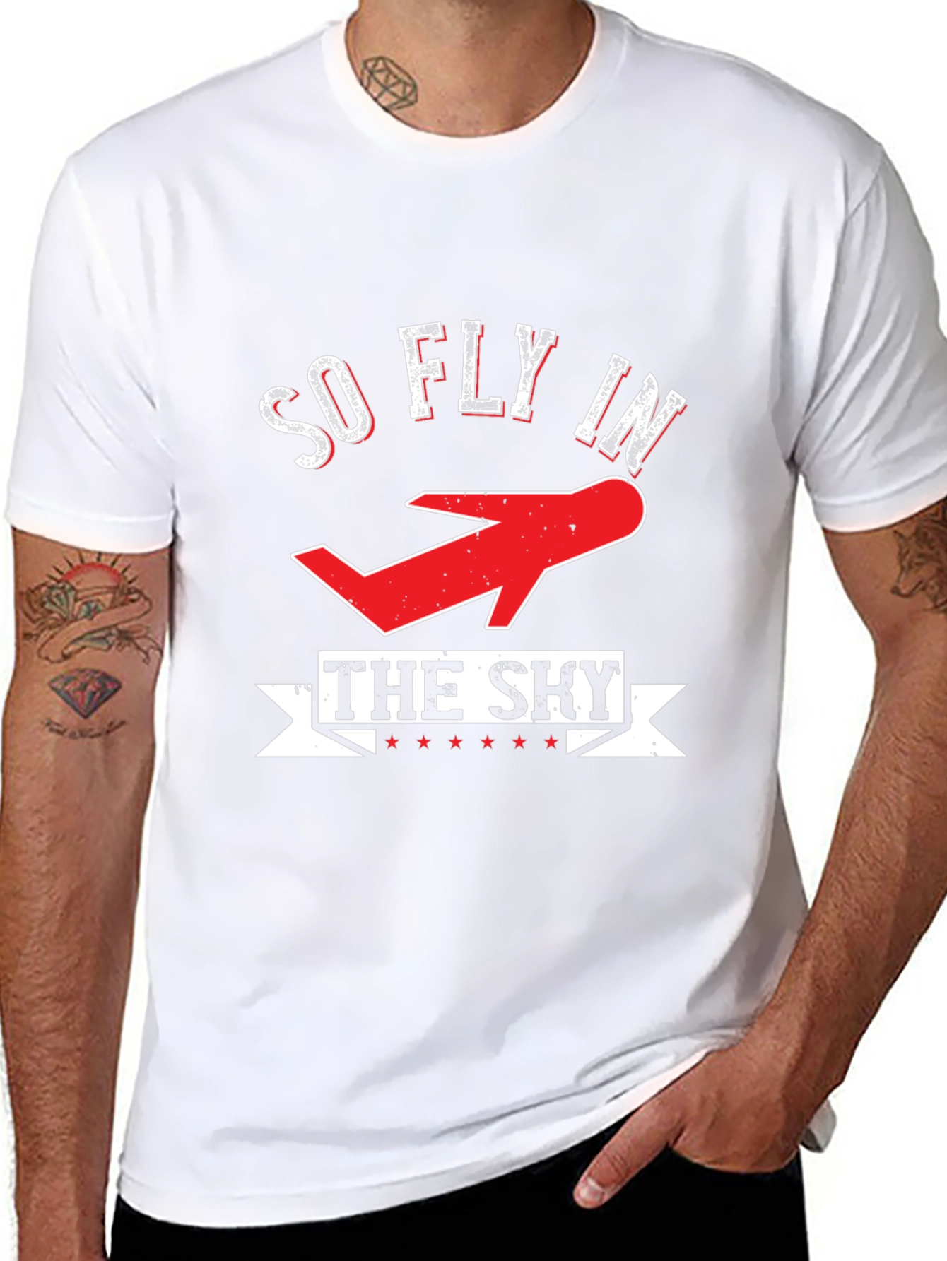 So Fly in the Sky Graphic T-Shirt