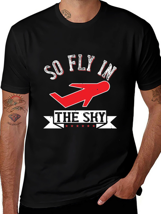 So Fly in the Sky Graphic T-Shirt