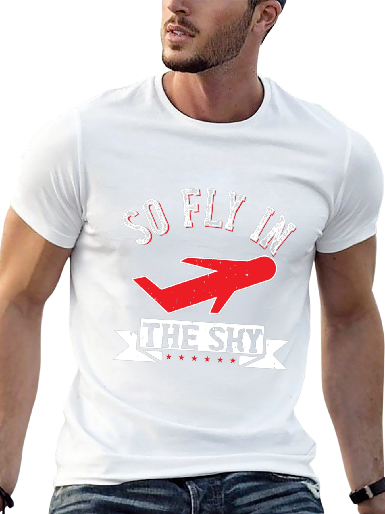 So Fly in the Sky Graphic T-Shirt