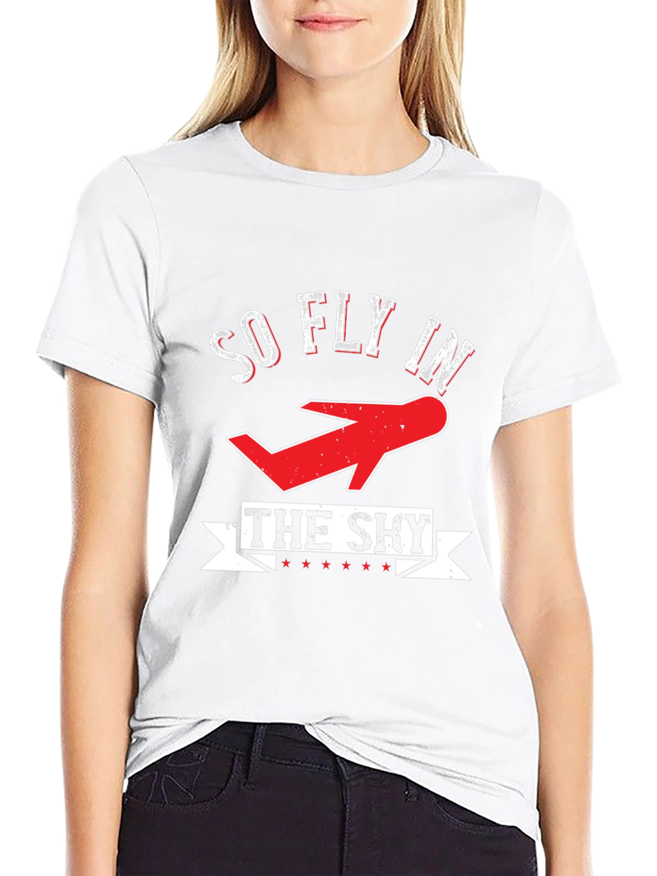 So Fly in the Sky Graphic T-Shirt