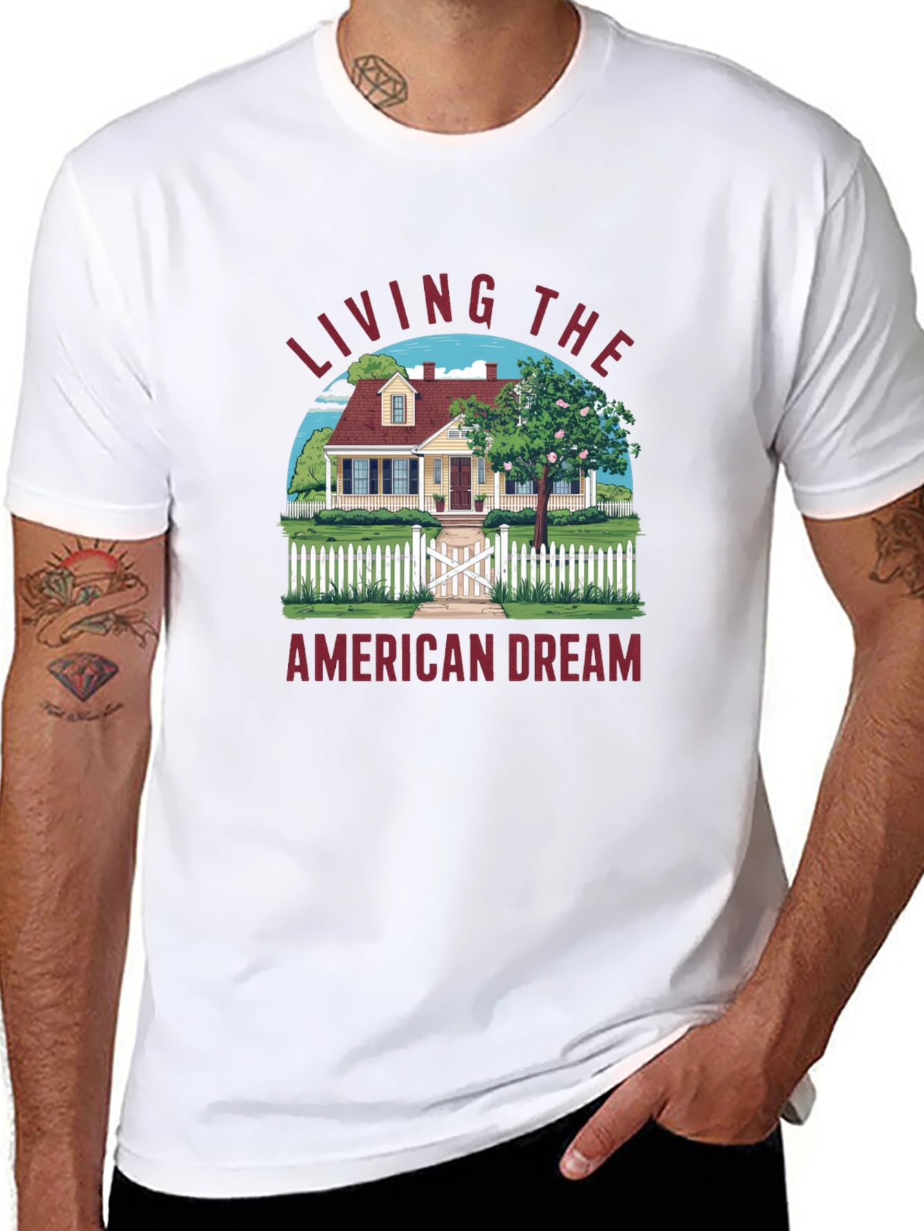 American Dream T-Shirt -  Living The Dream