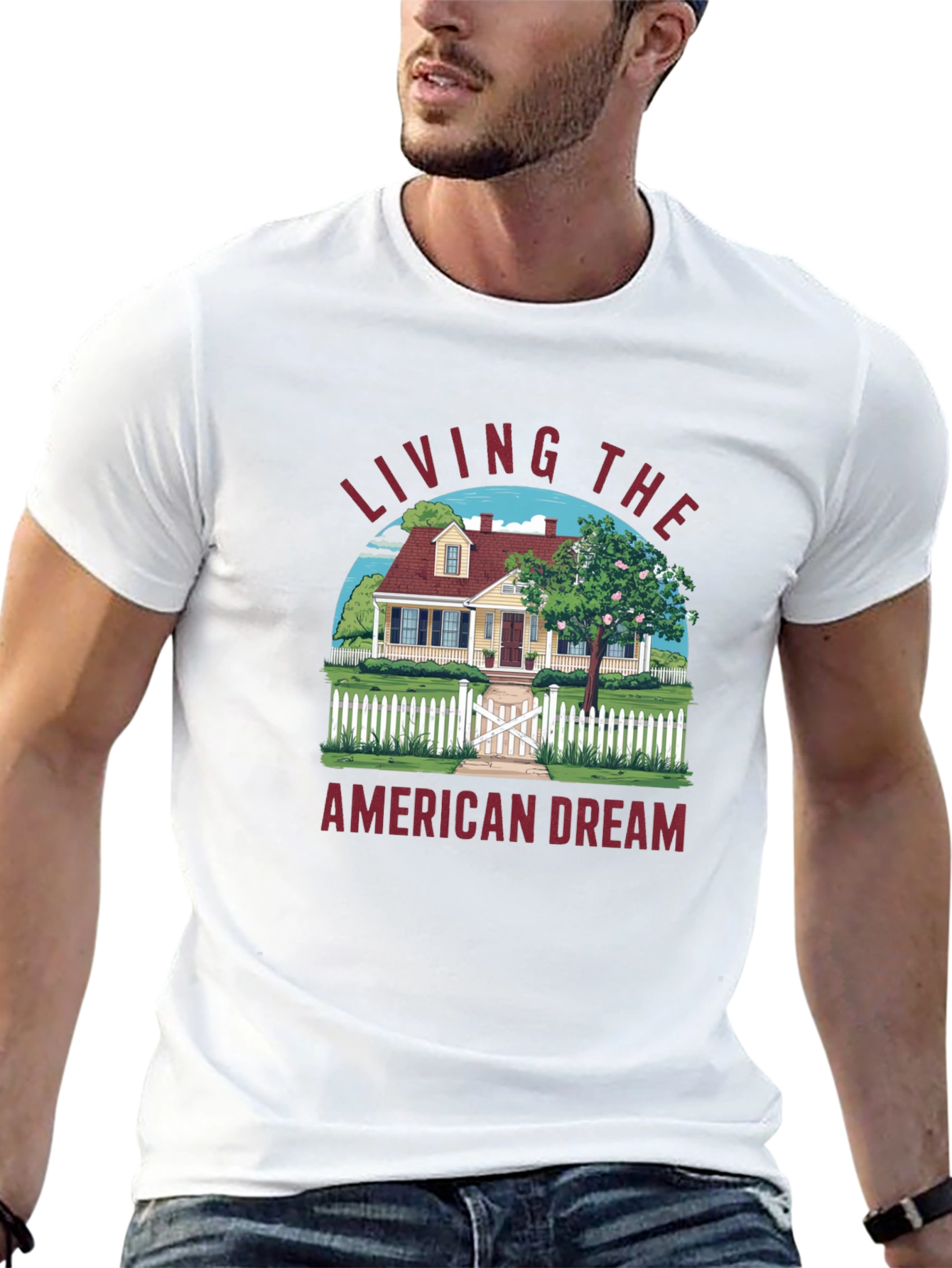 American Dream T-Shirt -  Living The Dream