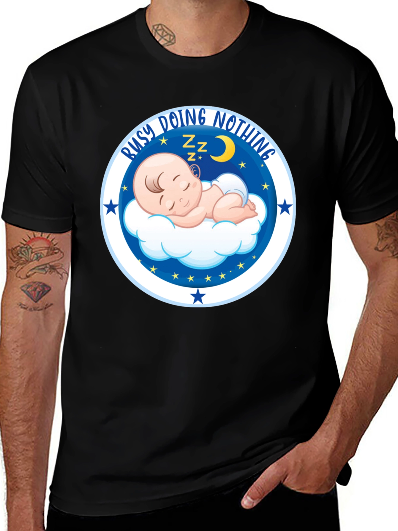 Busy Doing Nothing Baby T-Shirt