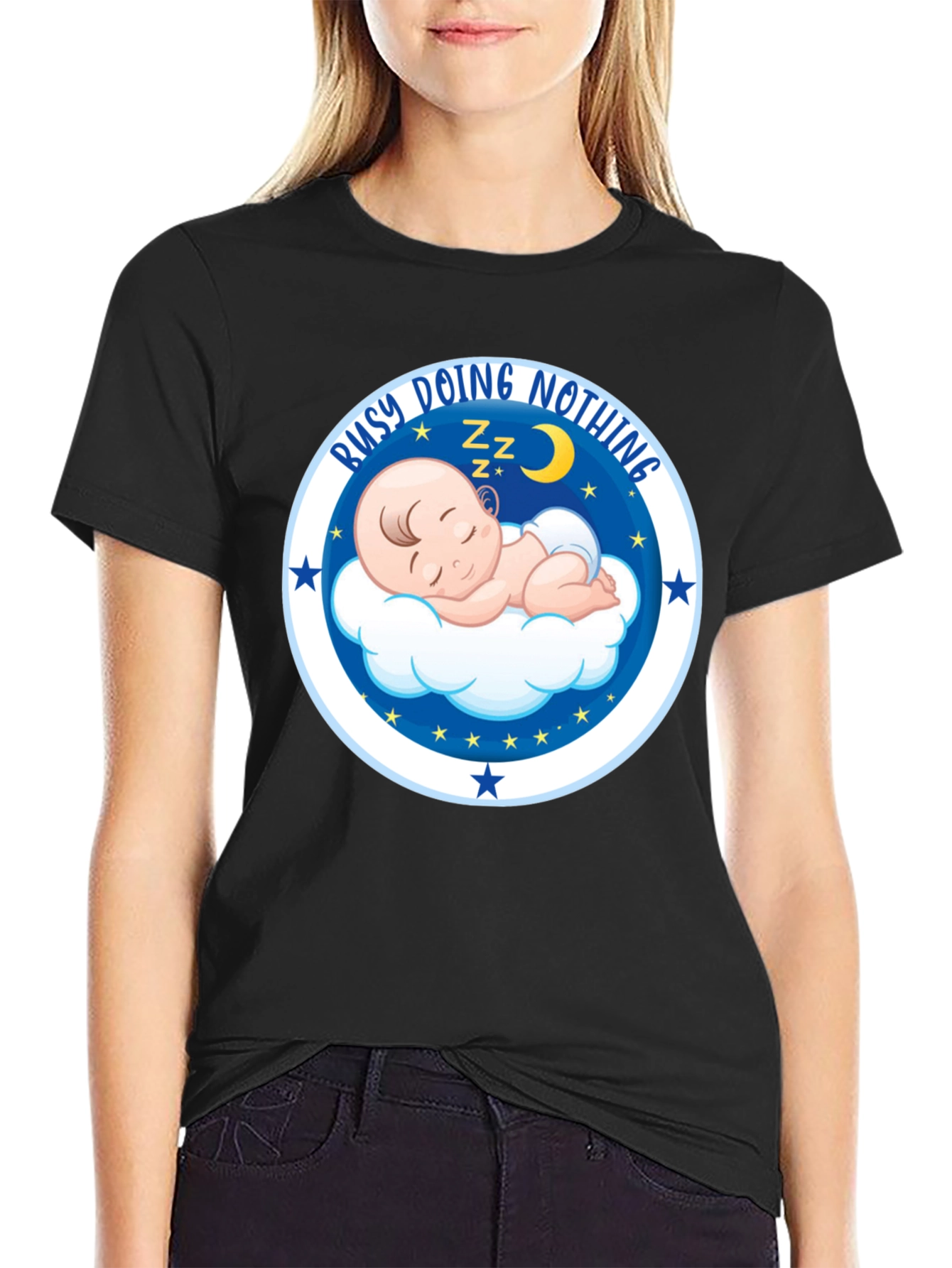 Busy Doing Nothing Baby T-Shirt
